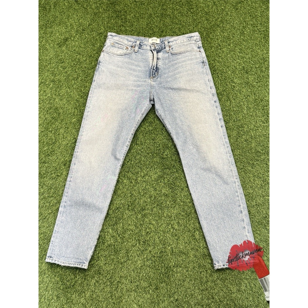 Agolde Curtis Jeans Women 32 Light Wash Straight Denim Classic